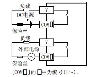 三菱plc輸出接線